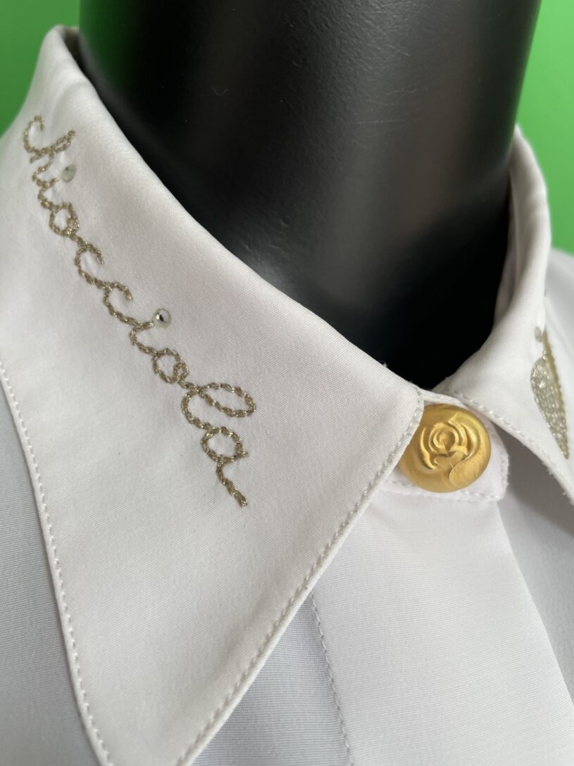 Brusa camisera de tergal màniga curta - Imatge 2