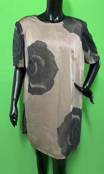 Vestit màniga curta de gasa