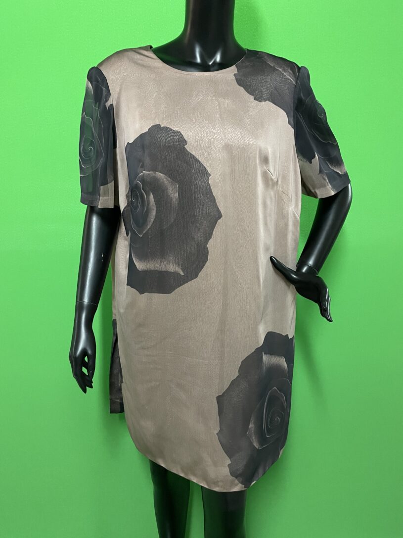 Vestit màniga curta de gasa