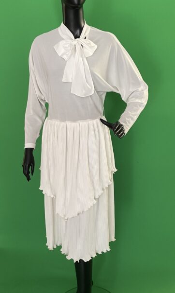 Vestit màniga llarga de seda