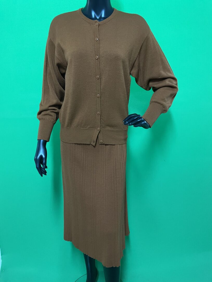 Traje jaqueta màniga llarga de punt