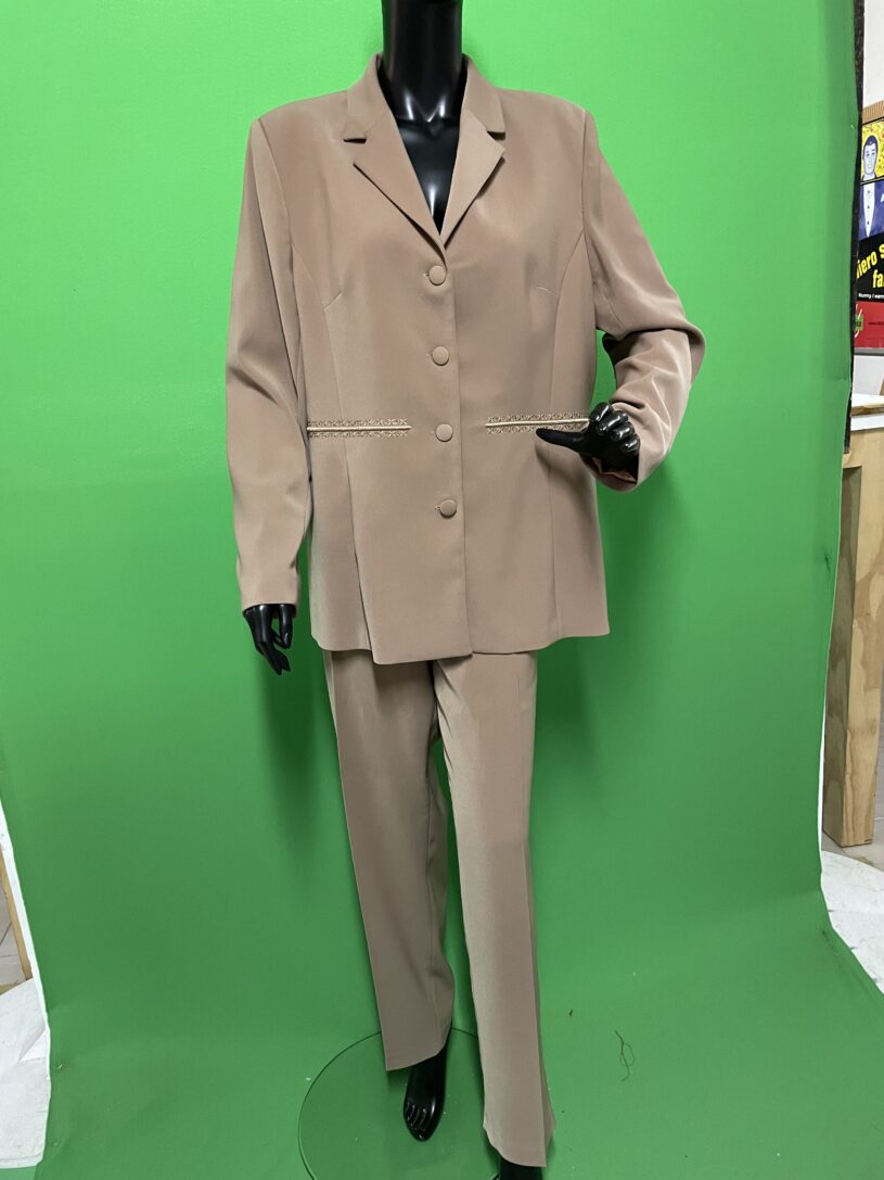 Traje jaqueta màniga llarga de llana