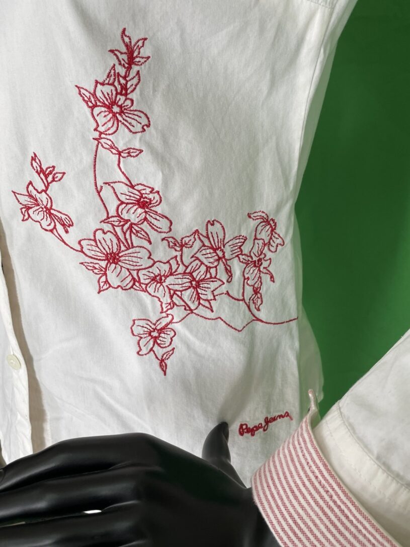 Camisa (dona) de cotó màniga llarga - Imatge 2