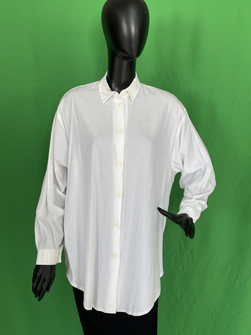 Camisa (dona) de cotó màniga llarga